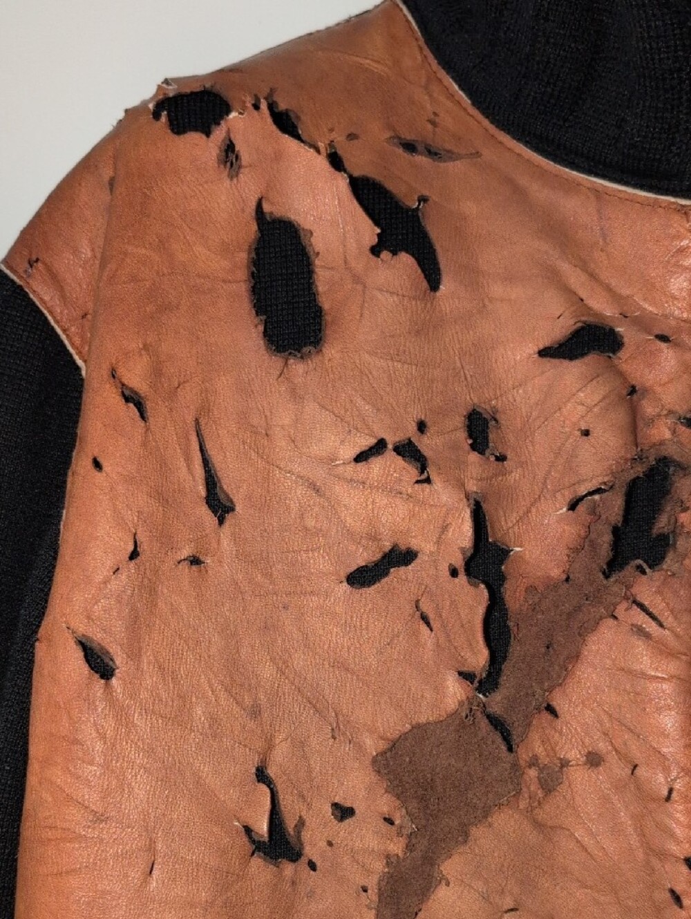 Men's Black & Rust Zip-Front Jacket - Picture 4 of 9